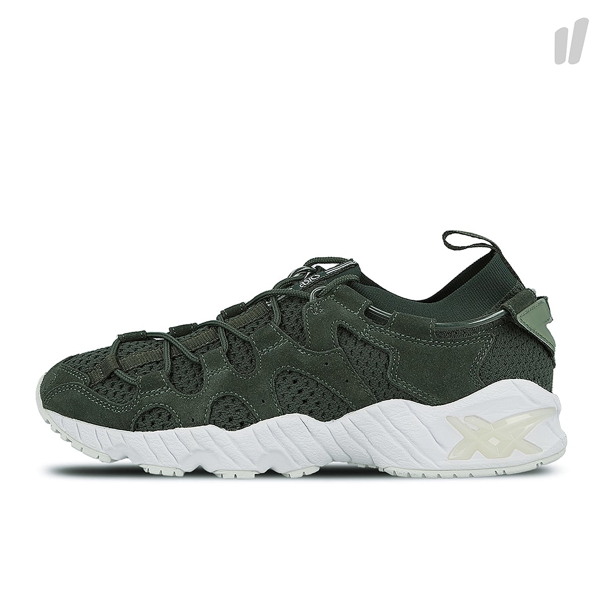Asics gel mai knit Dark Forest / Dark Forest Low Top Sneakers H8A1N 8282 | Overkill