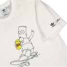 adidas The Simpsons x adidas SQSH Tee White T-Shirts Close-up | Overkill