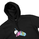 adidas The Simpsons x adidas SQSH Hoodie Black Hoodies Close-up | Overkill