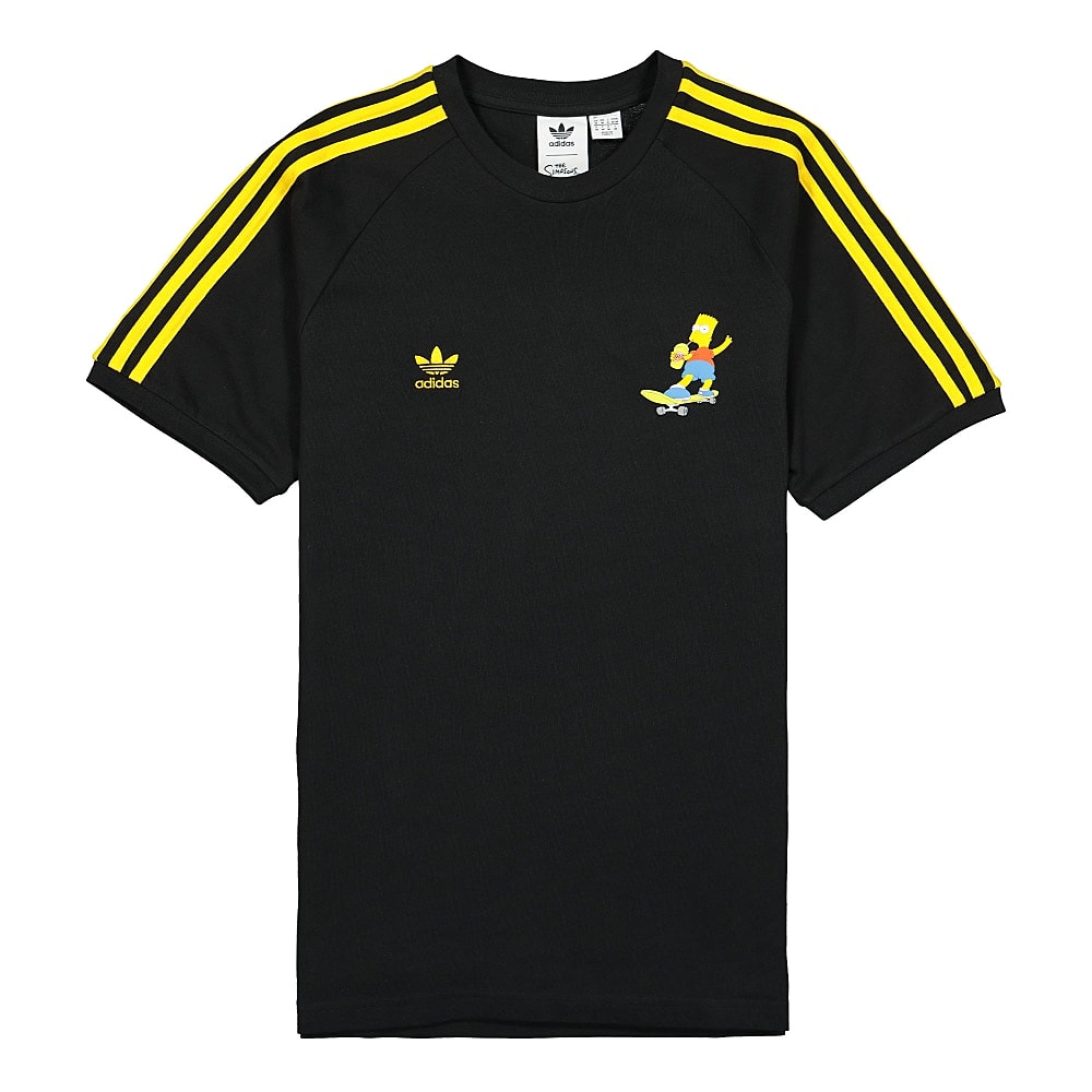 adidas The Simpsons x adidas 3S Tee Black T-Shirts HA5815 | Overkill