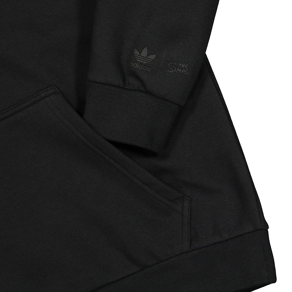 adidas The Simpsons x adidas Doh Hoodie Black Hoodies Detailfoto | Overkill