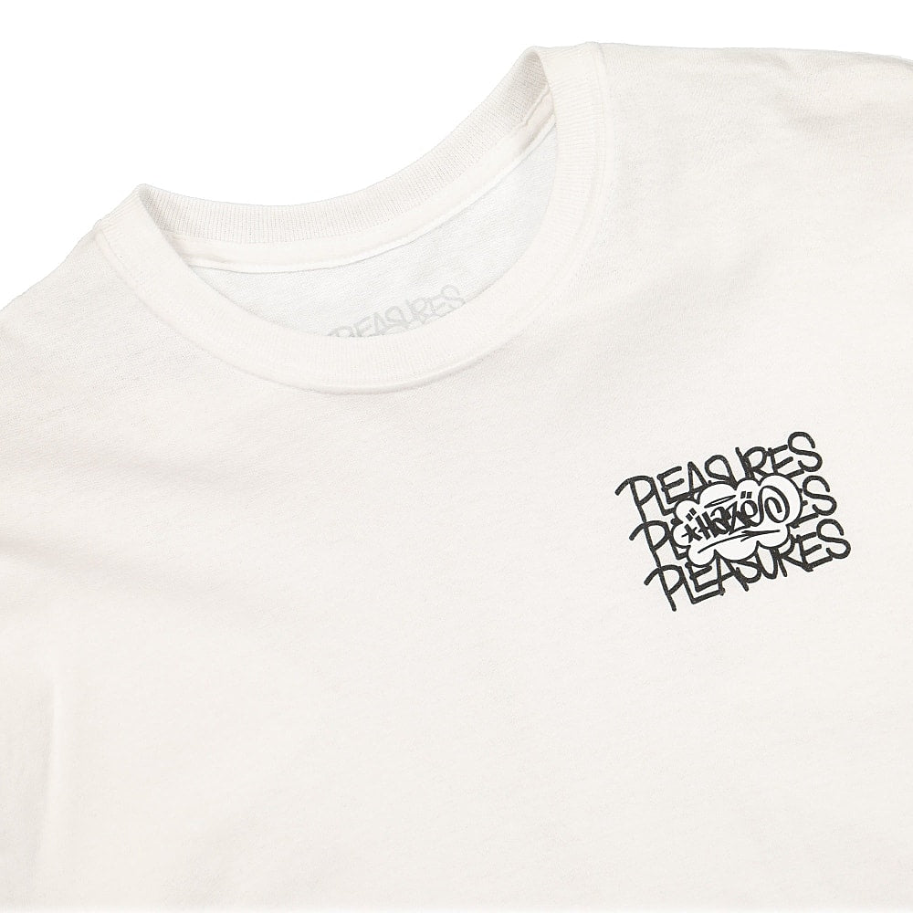Pleasures Studies T-Shirt White T-Shirts Material | Overkill
