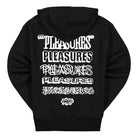 Pleasures Eric Haze x Pleasures Studies Champion Hoody Black Hoodies Material | Overkill
