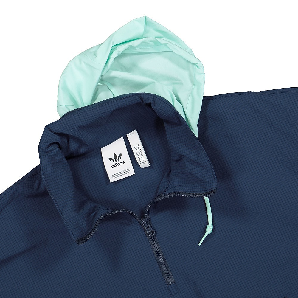 adidas Quarter Zip Collegiate Navy / Clear Mint Sweatshirts Close-up | Overkill
