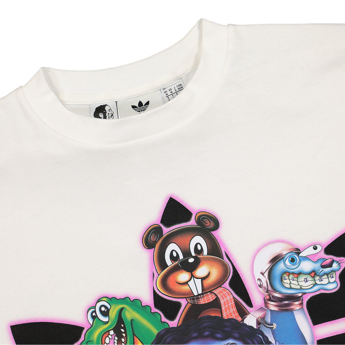 adidas Kerwin Frost x adidas Graphic Tee White T-Shirts Close-up | Overkill