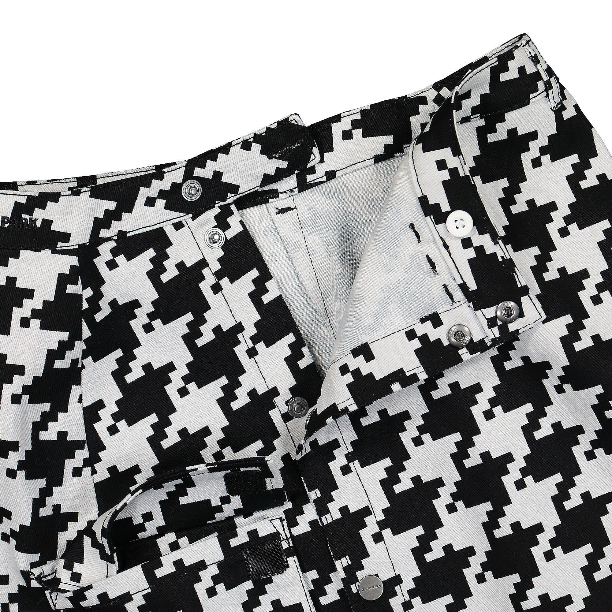 adidas Ivy Park x adidas Monogram Skirt Black / Clear Grey Skirts Close-up | Overkill
