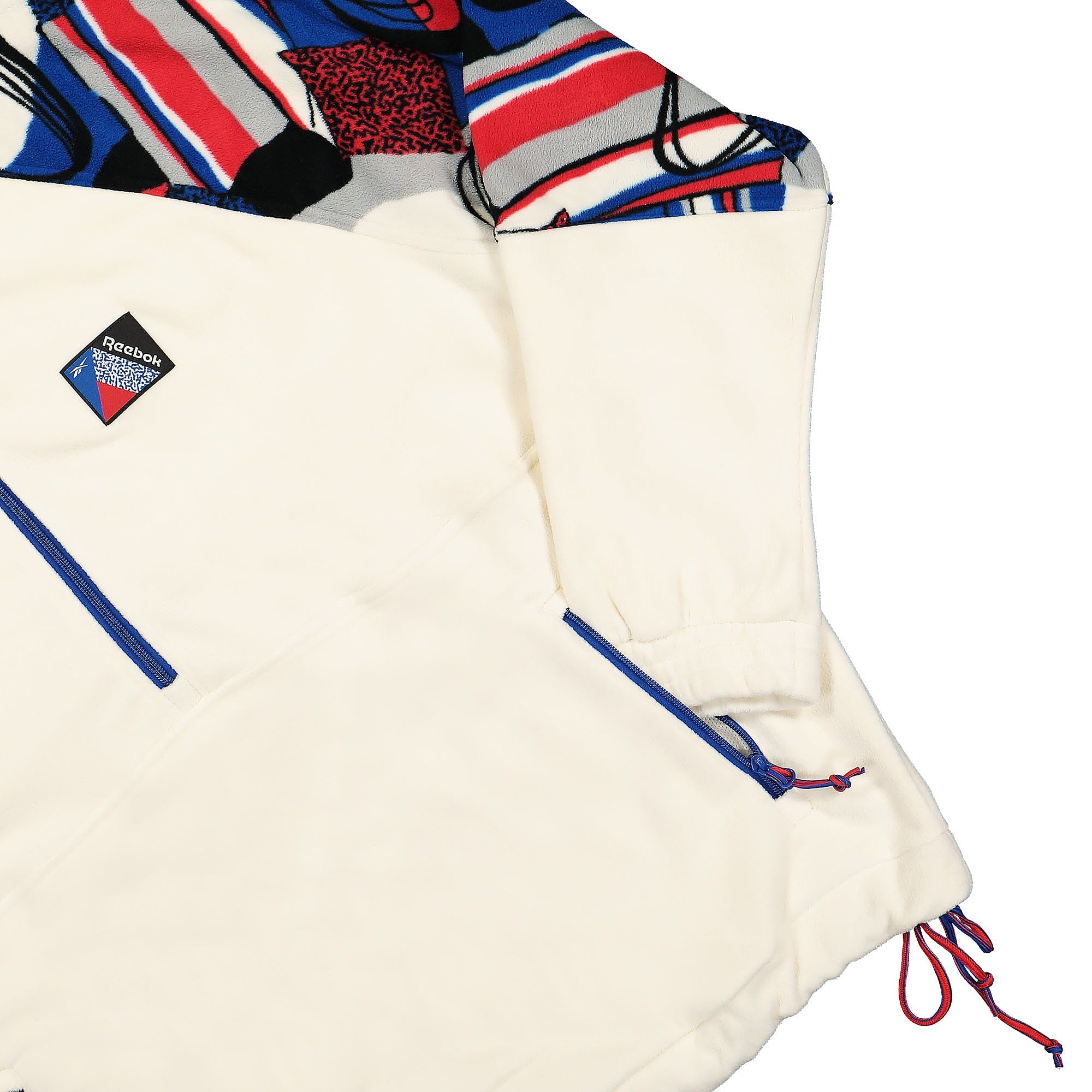 Reebok Classics Winter Half-Zip Jacket Classic White Windbreaker Detailfoto | Overkill