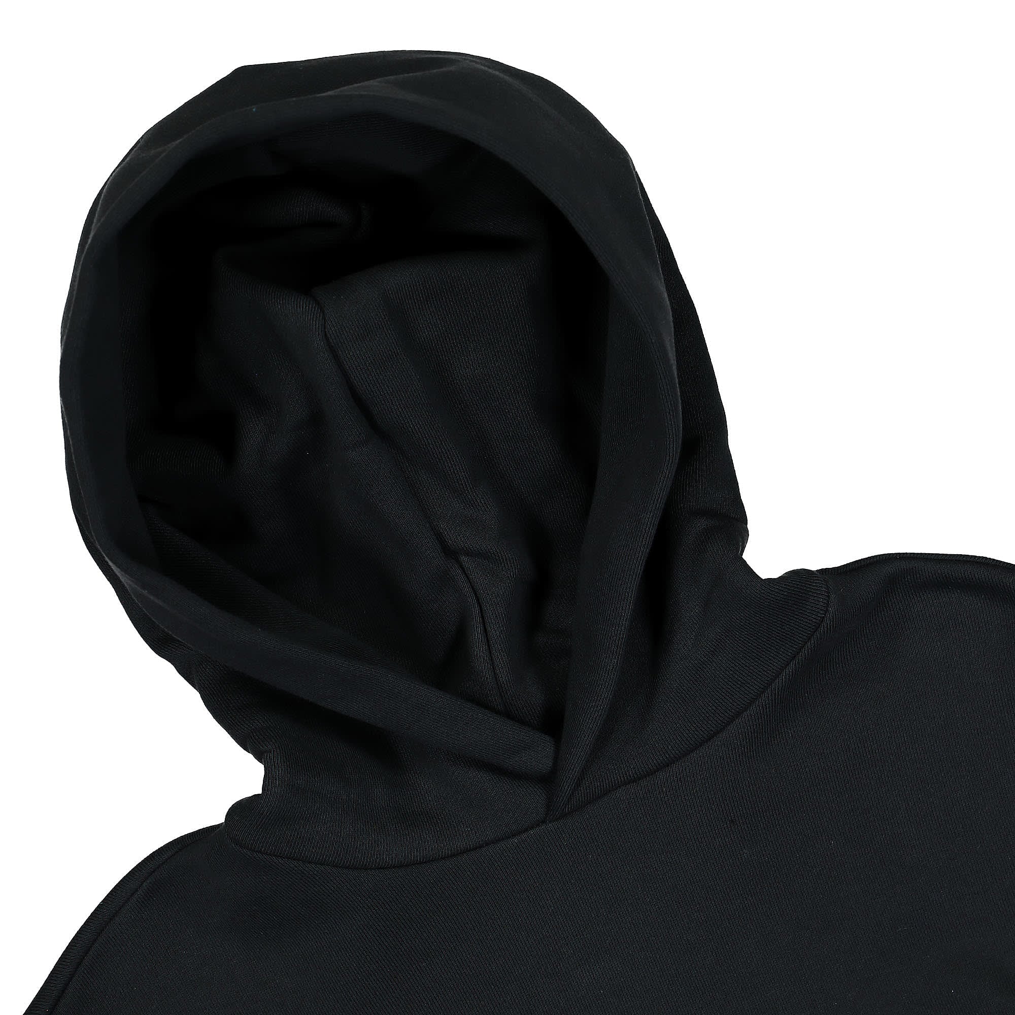 adidas Pharrell Williams x adidas Basics Hoodie Black Hoodies Close-up | Overkill