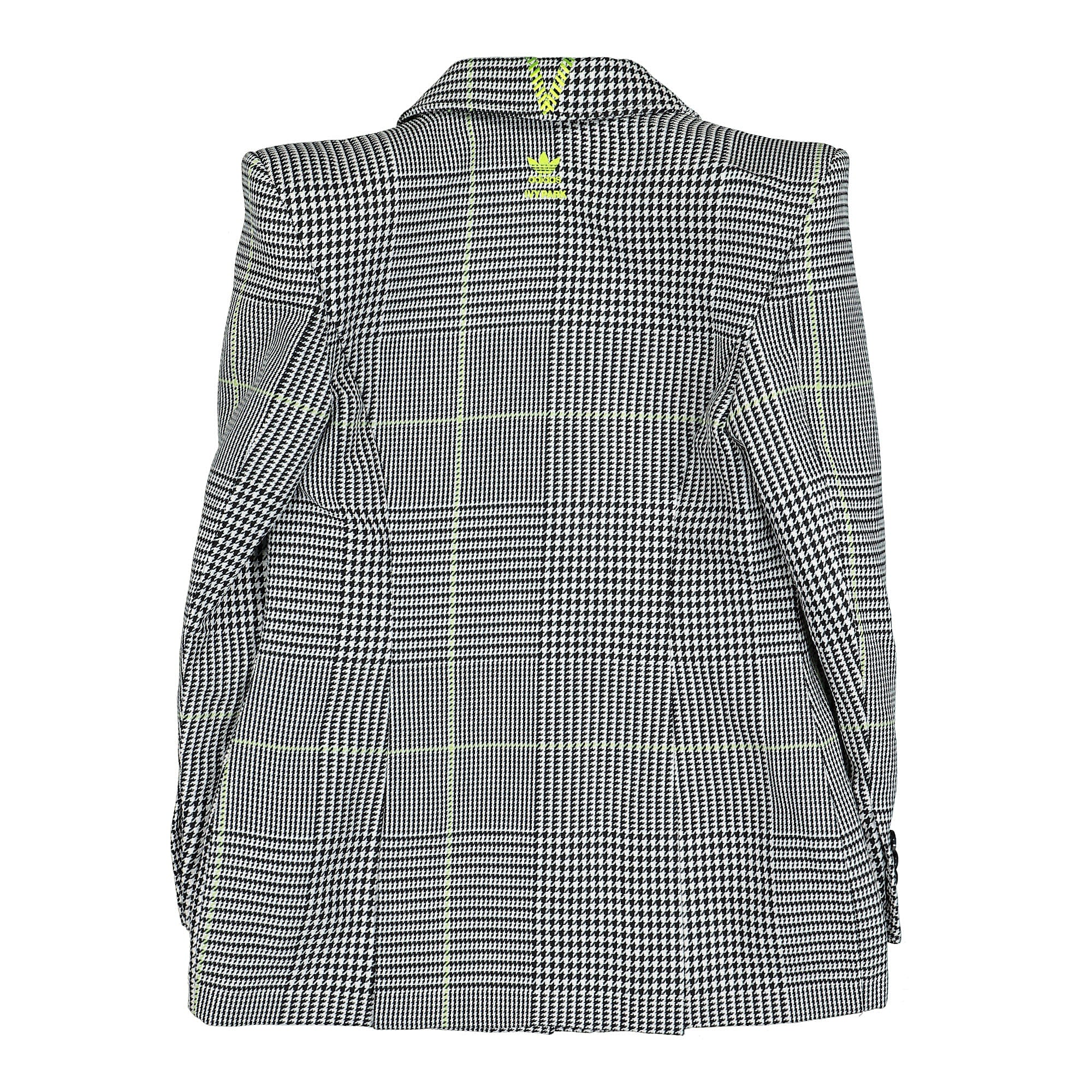 adidas Ivy Park x adidas Suit Jacket White / Black / Semi Solar Slime Jackets Material | Overkill