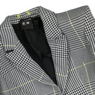 adidas Ivy Park x adidas Suit Jacket White / Black / Semi Solar Slime Jackets Close-up | Overkill