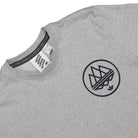 adidas SPZL Mod Trefoil Tee Grey T-Shirts Close-up | Overkill