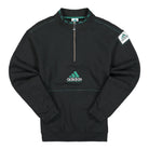 adidas consortium equipment quarter zip Black Sweatshirts HG8084 | Overkill