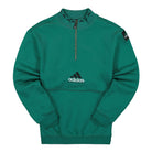 adidas Consortium Equipment Quarter Zip Sub Green Sweatshirts HG8085 | Overkill