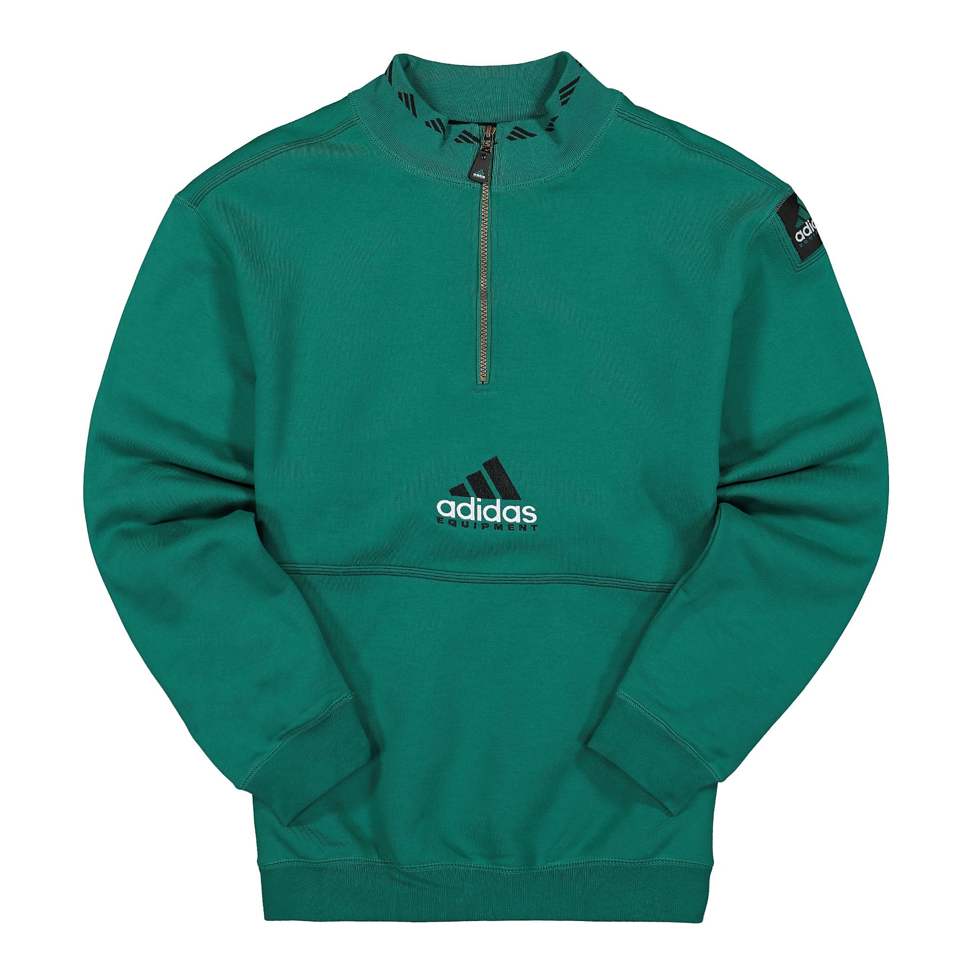 adidas Consortium Equipment Quarter Zip Sub Green Sweatshirts HG8085 | Overkill