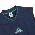 adidas Consortium Equipment Sweater Vest Collegiate Navy Vests Close-up | Overkill