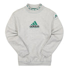 adidas Consortium Equipment Crewneck Light Grey Heather Sweatshirts HG8094 | Overkill