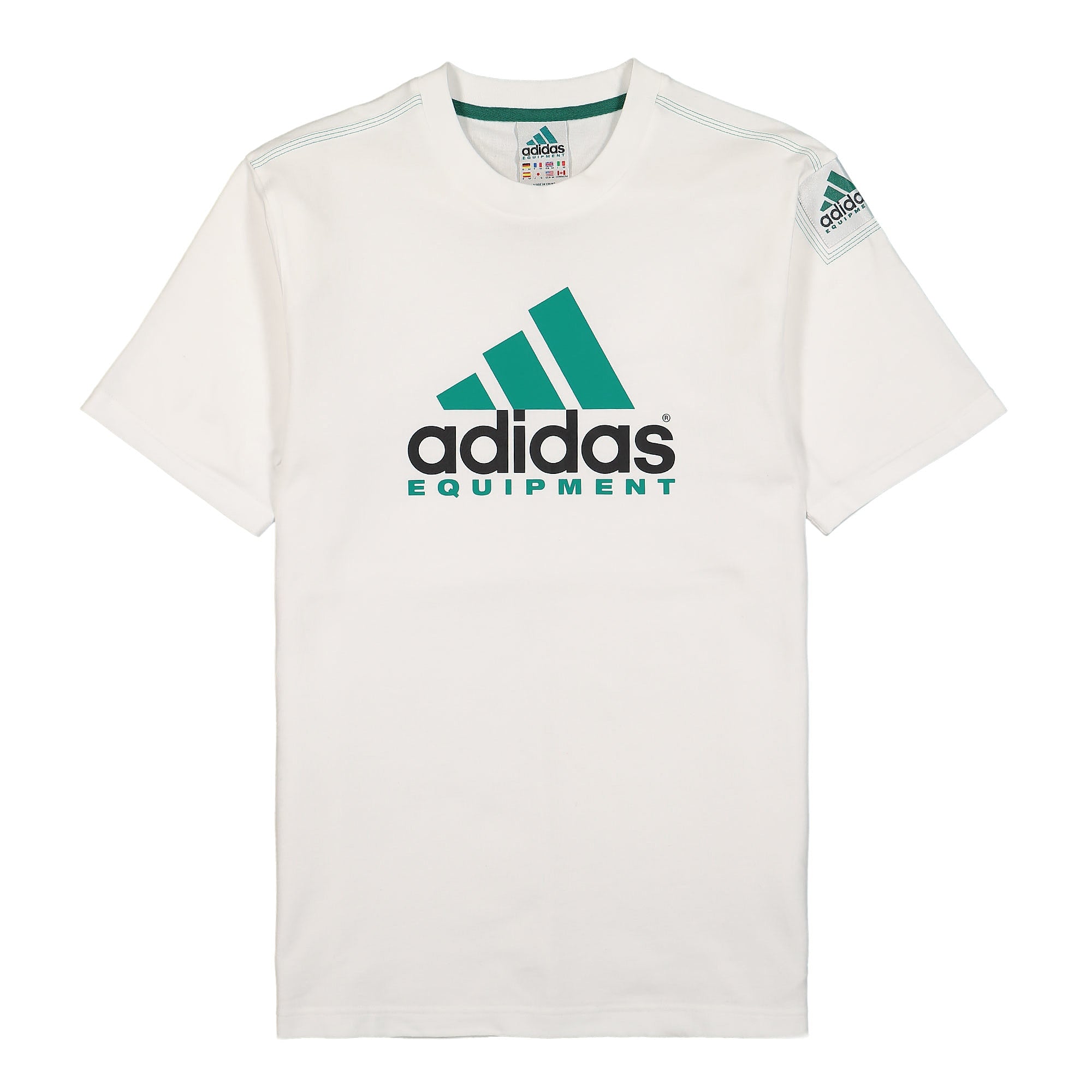 adidas Consortium Equipment Logo Tee White T-Shirts HG8098 | Overkill