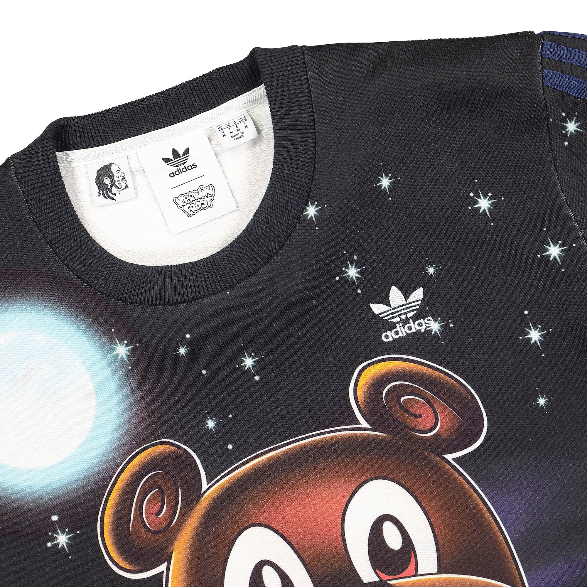 adidas Kerwin Frost x adidas Thermal Print Long Sleeve Aop Squirrel Longsleeves Close-up | Overkill