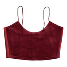 adidas Ivy Park x adidas Velour Bralette Cherry Wood Underwear HH7136 | Overkill