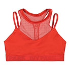 adidas Ivy Park x adidas High Neck Sheer Bra Red Underwear HH9706 | Overkill