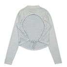Reebok Wmns Classic 22 Long Sleeve Top Pure Grey 3 Longsleeves Material | Overkill