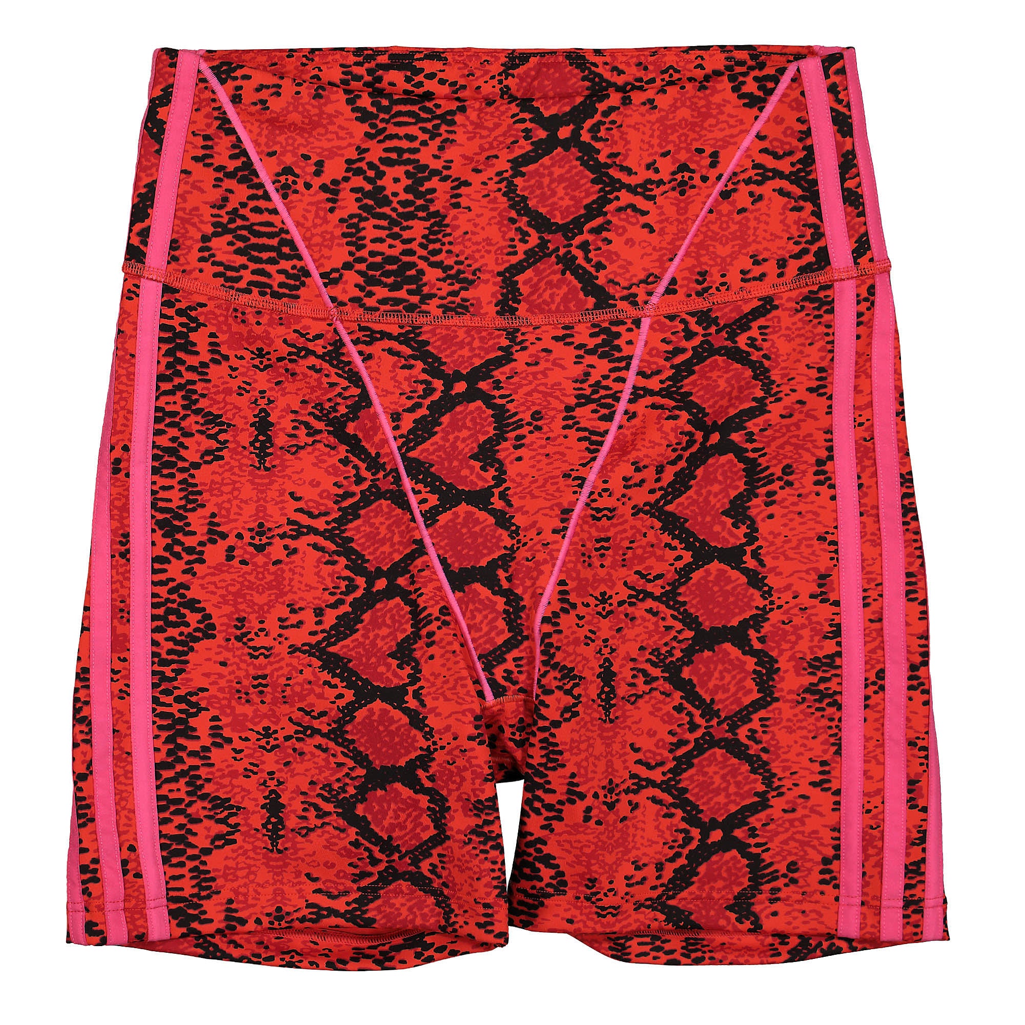 adidas Ivy Park x adidas AOP Short Tight Red / Black Shorts HH9817 | Overkill