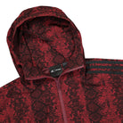 adidas Ivy Park x adidas Windbreaker Cherry Wood / Black Windbreaker Close-up | Overkill