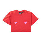 adidas Ivy Park x adidas Crop Tee Power Red T-Shirts HI1978 | Overkill