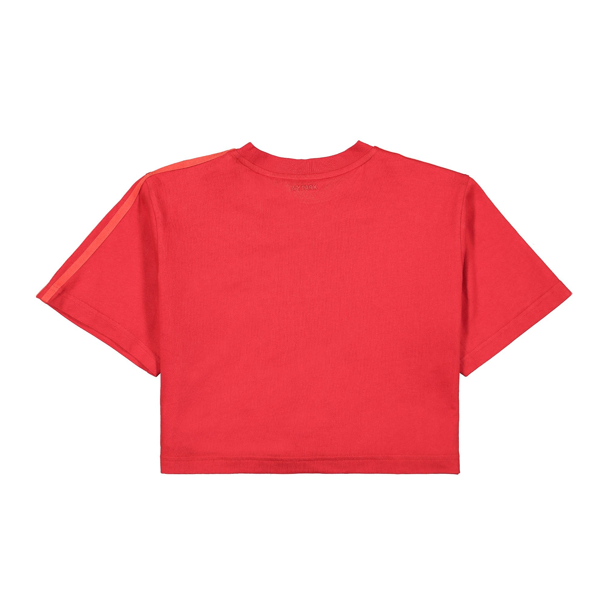 adidas Ivy Park x adidas Crop Tee Power Red T-Shirts Material | Overkill