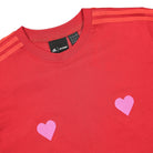 adidas Ivy Park x adidas Crop Tee Power Red T-Shirts Close-up | Overkill