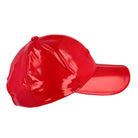 adidas Ivy Park x adidas Latex Baseball Cap Red Caps Close-up | Overkill