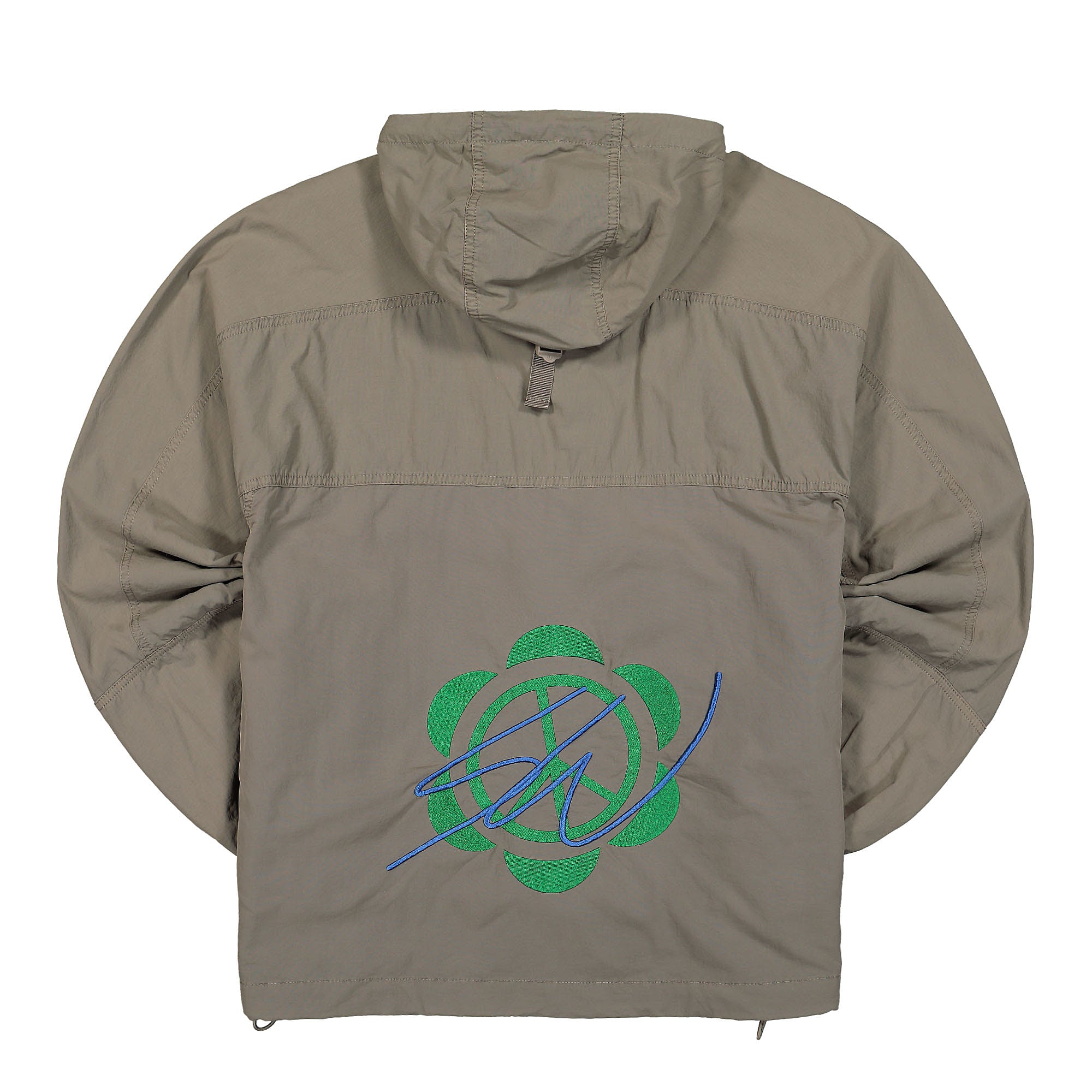 adidas Sean Wotherspoon x Atmos x adidas Superturf Anorak Simple Brown Jackets Close-up | Overkill