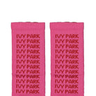 adidas Ivy Park x adidas Socks 3PP Shock Pink / Cream White / Shock Pink Socks Close-up | Overkill