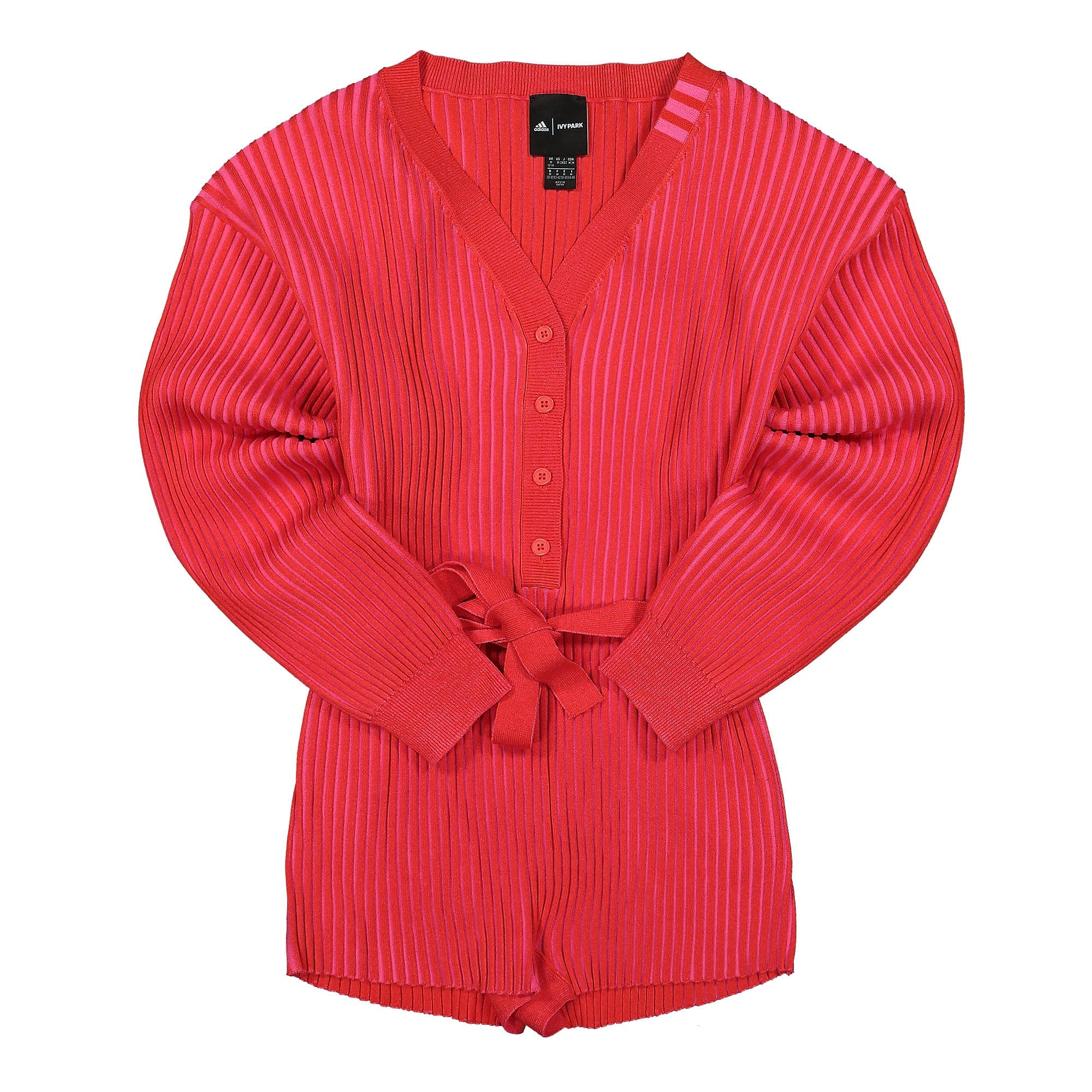 adidas Ivy Park x adidas Knit Romper Red / Shock Pink Sweatshirts HI5919 | Overkill