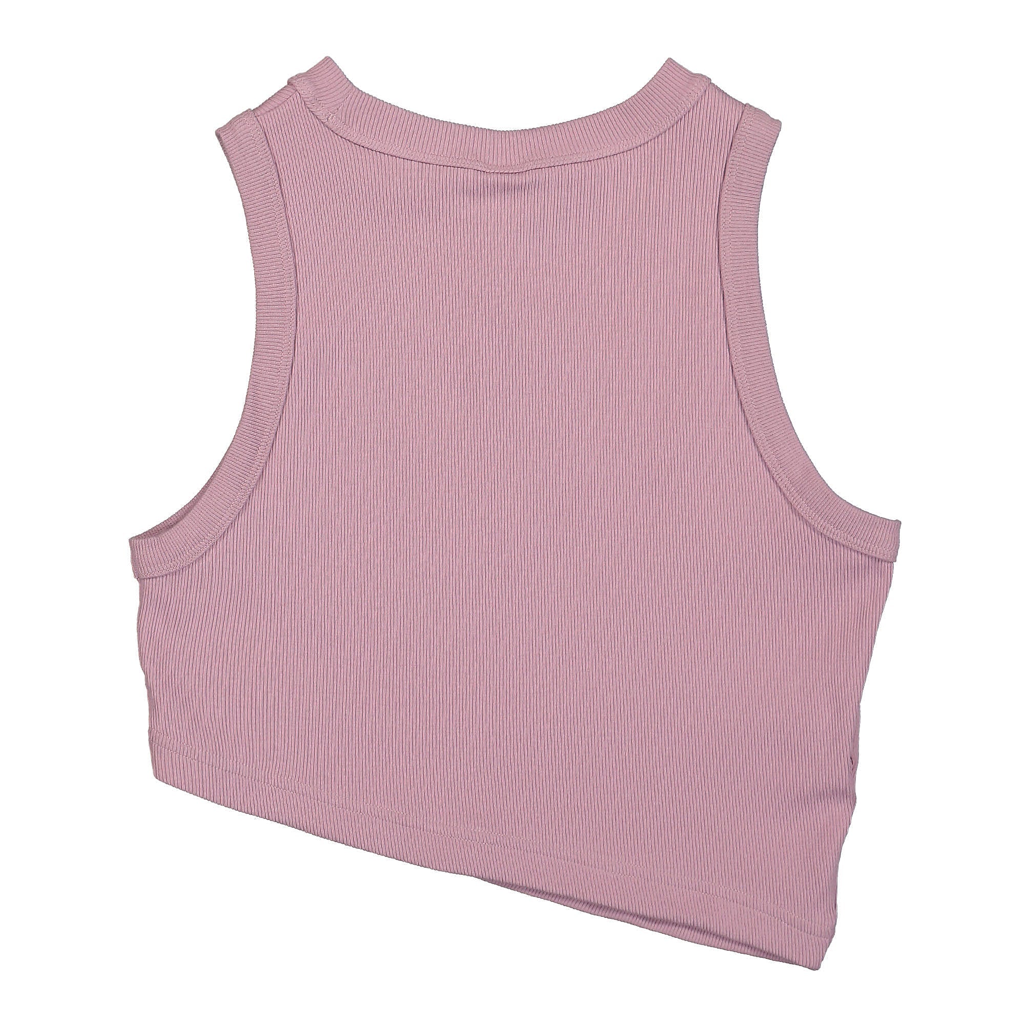 Reebok Wmns Classics Cropped Ribbed Tanktop Infused Lilac Tops Material | Overkill