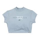 Reebok Wmns Freestyle SS Crop Tee Gable Grey T-Shirts HK6734 | Overkill