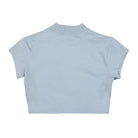 Reebok Wmns Freestyle SS Crop Tee Gable Grey T-Shirts Material | Overkill