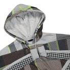 adidas Ivy Park x adidas Shrug Medium Grey Heather / Black / Brown Hoodies Close-up | Overkill