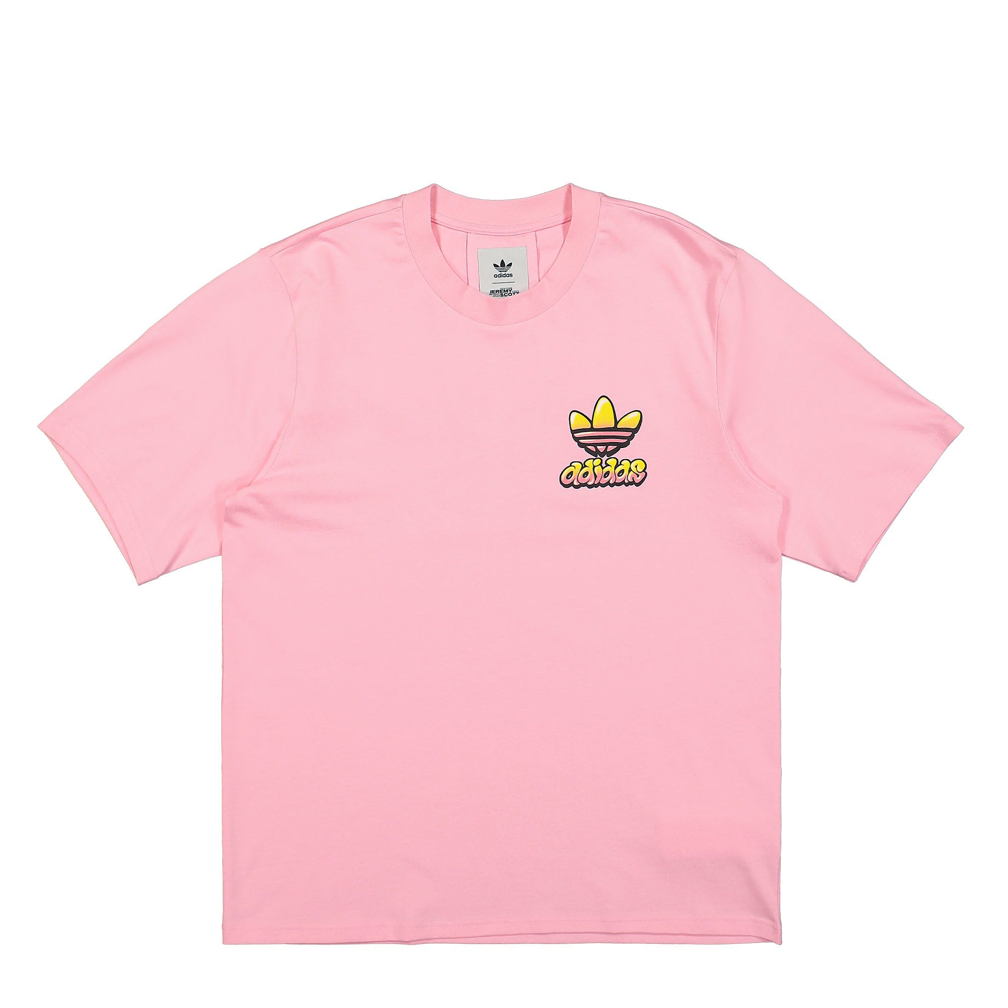 adidas Jeremy Scott x adidas Tee Light Pink T-Shirts HL6479 | Overkill
