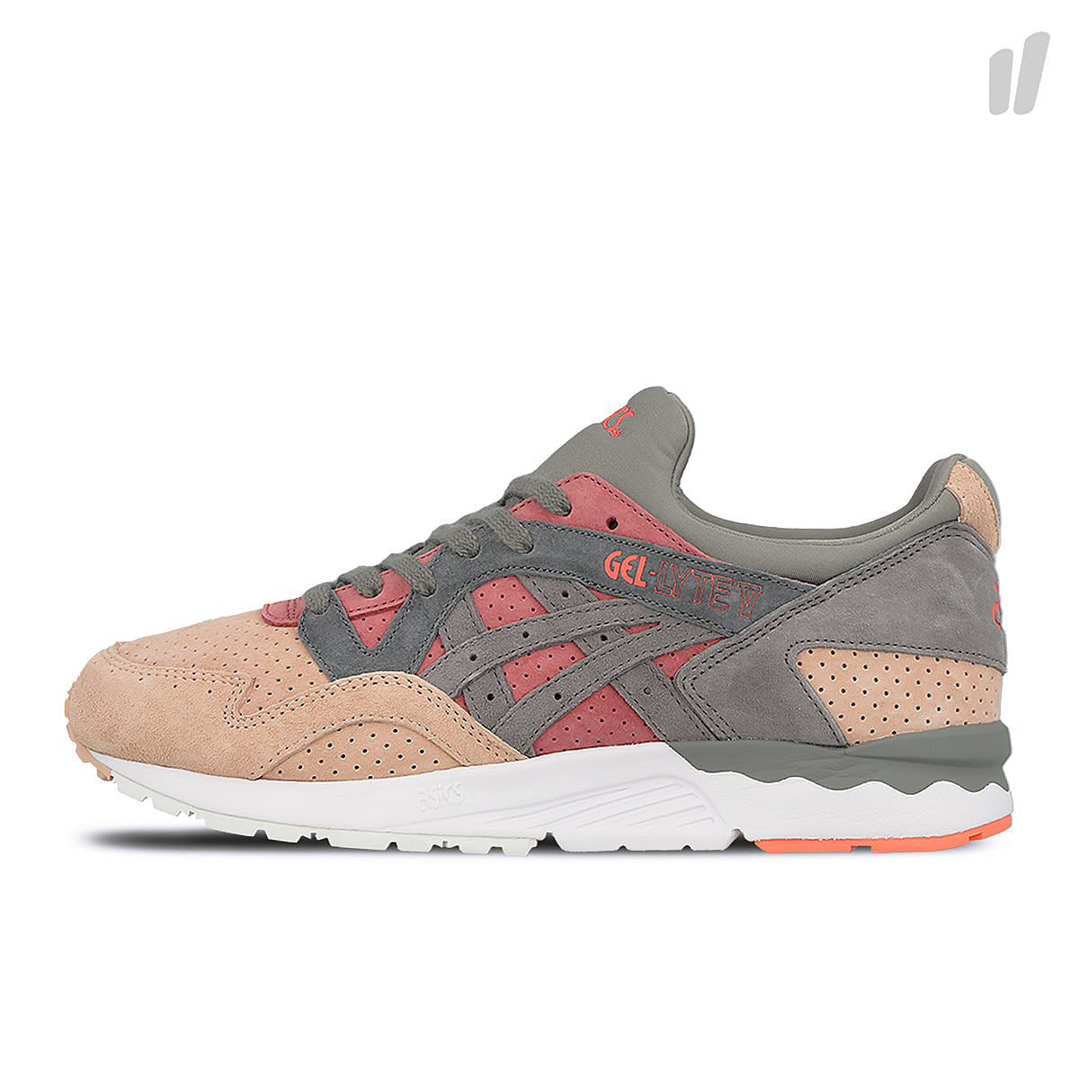 Asics gel lyte v Mauve Wood / Aluminum Low Top Sneakers  Silhouette | Overkill