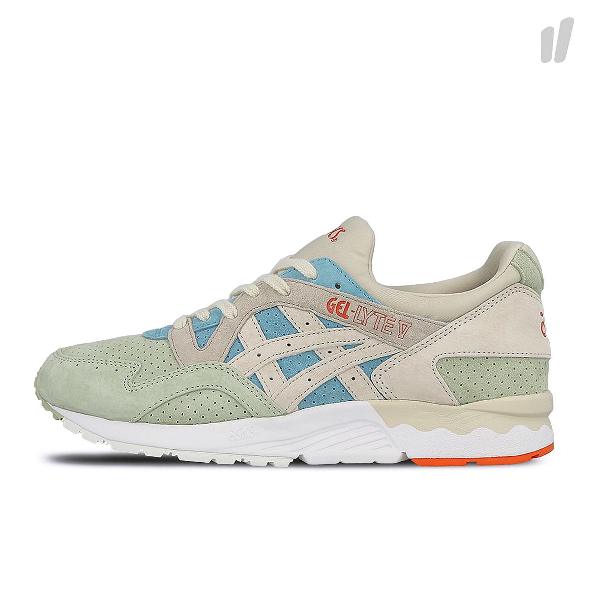 Asics gel lyte v Reef Waters / Birch Low Top Sneakers HL7K0 4002 | Overkill