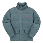 Human Made cordury down jacket Blue Puffer Jackets HM18JK012 | Overkill