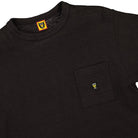 Human Made pocket skull t-shirt 01 Black T-Shirts Close-up | Overkill