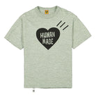 Human Made heart color t-shirt Green T-Shirts HM18TS001 | Overkill