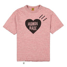 Human Made heart color t-shirt Pink T-Shirts HM18TS001 | Overkill