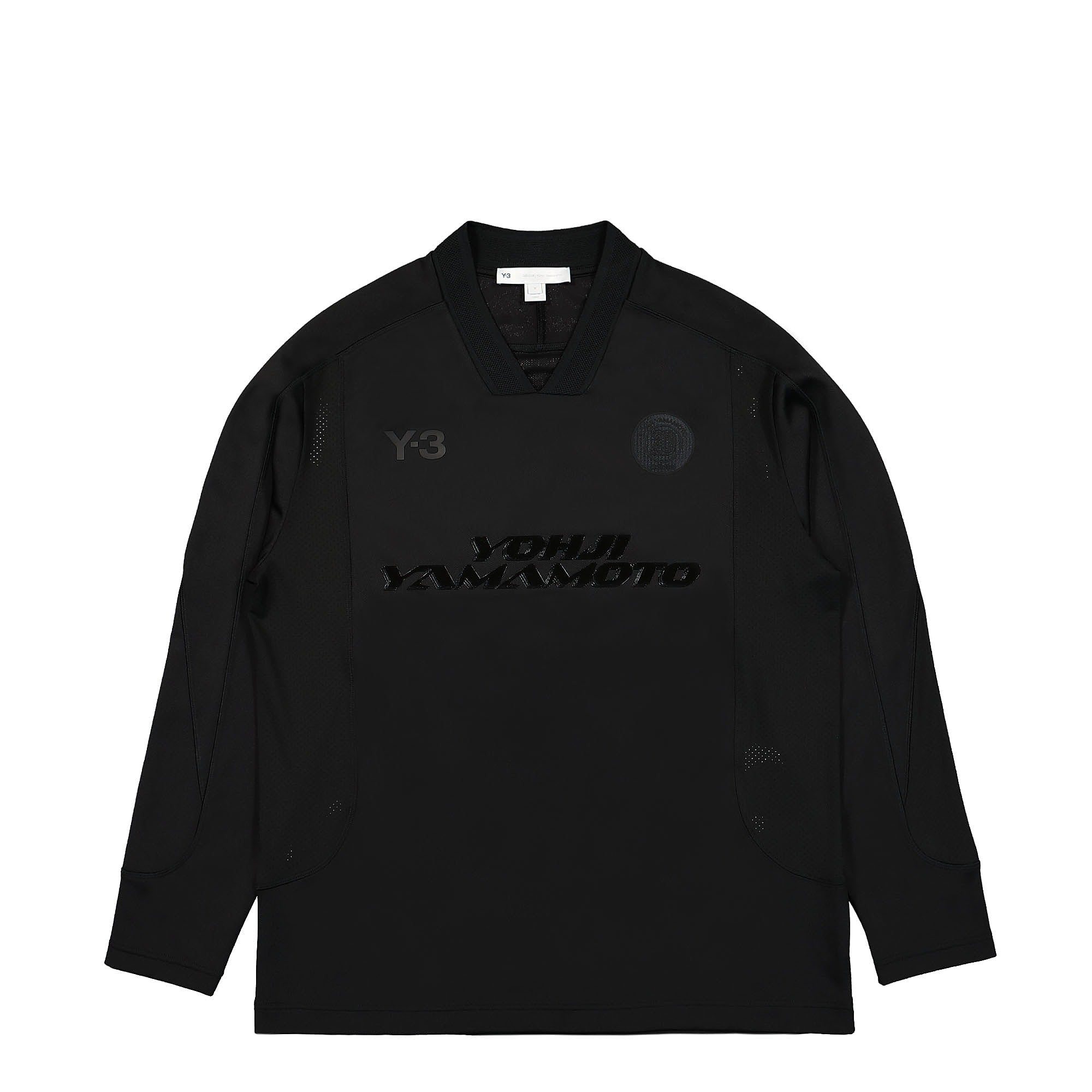 Y-3 U Logo Long Sleeve Tee Black T-Shirts HM5038 | Overkill