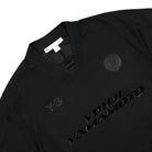 Y-3 U Logo Long Sleeve Tee Black T-Shirts Close-up | Overkill