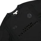 Y-3 Logo SS Tee Black T-Shirts Close-up | Overkill