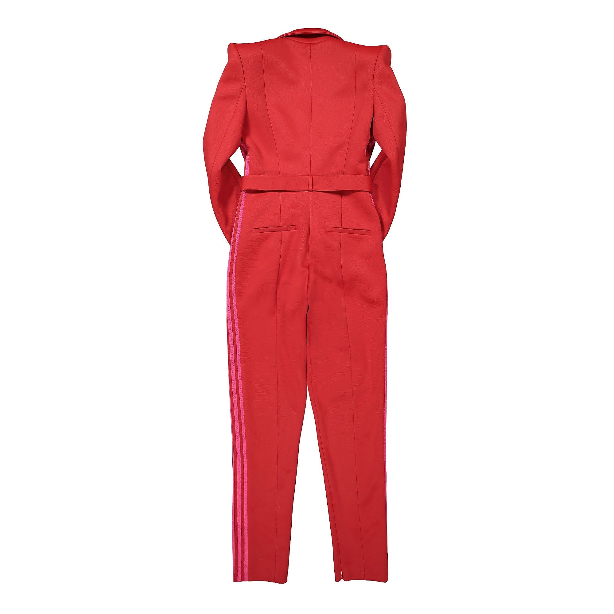 adidas Ivy Park x adidas Jumpsuit 3.0 Power Red Overalls Material | Overkill