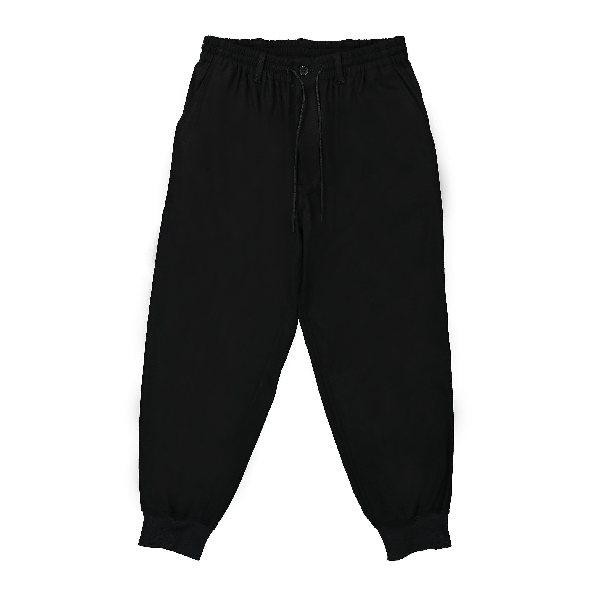 Y-3 CL Wool Flannel Cuf Pant Black Sweat & Track Pants HM9345 | Overkill